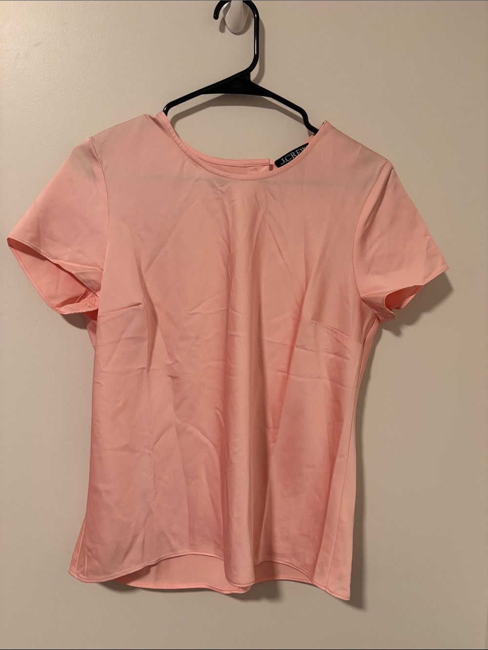 J Crew Work Career Office Pink Blouse